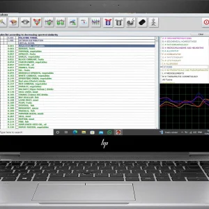 The Hunter 4025 NLS Verified scan results on a HP laptop with I5 processor for fast 3D scanning