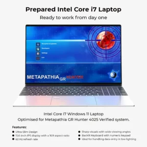 Prepared Intel Core i7 Windows 11 laptop supplied with the Hunter 4025 NLS Verified Complete System