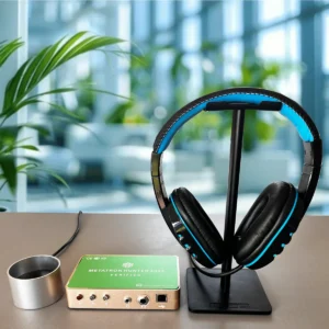 Bioresonance Tech's Metatron Hunter 4025 NLS Verified set including bio-inductor headset and resonance chamber.