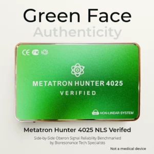 Green-face Metatron Hunter 4025 NLS Verified supplied by Bioresonance Tech