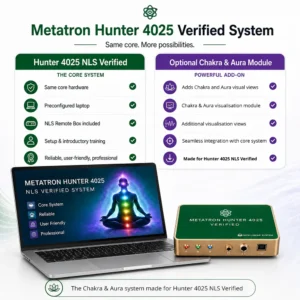 Comparison of the Hunter 4025 NLS Verified Standard Complete System and Chakra and Aura Complete System
